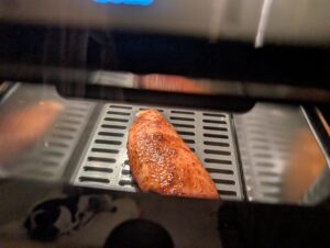 Braun TwinCook 5 Pro 3-in-1 Heißluftfritteuse Hähnchebrust Grillmodus