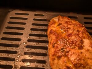 Braun TwinCook 5 Pro 3-in-1 Heißluftfritteuse Hähnchenbrust gegart