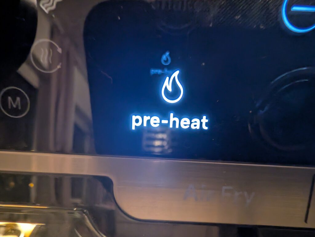 Braun TwinCook 5 Pro 3-in-1 Heißluftfritteuse Vorheizen