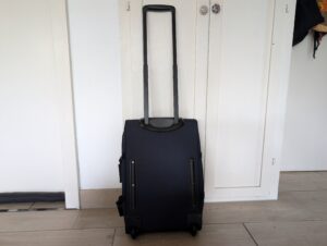 EASTPAK TRANVERZ S Koffer Teleskopgriff ganz ausgezogen