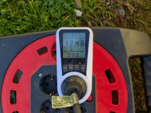 Einhell GC-EM 1742 Elektro-Rasenmäher Stromverbrauch