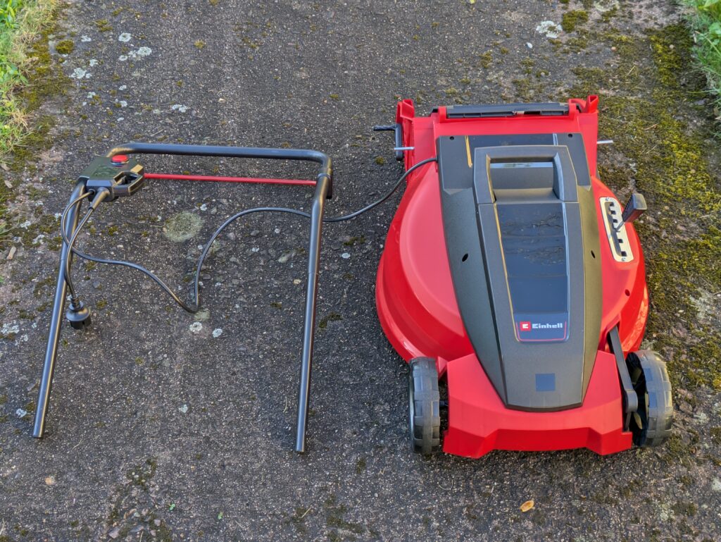 Einhell GC-EM 1742 Elektro-Rasenmäher von oben