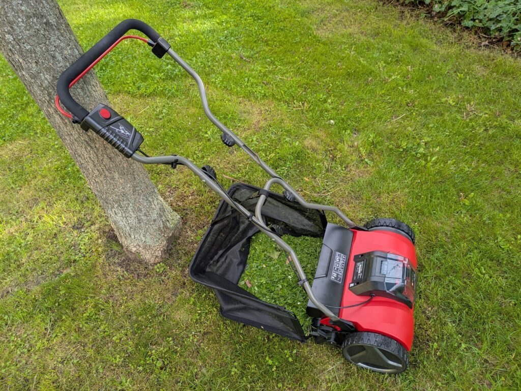 Einhell GE-HM 1838 Spindelmäher mit Korb