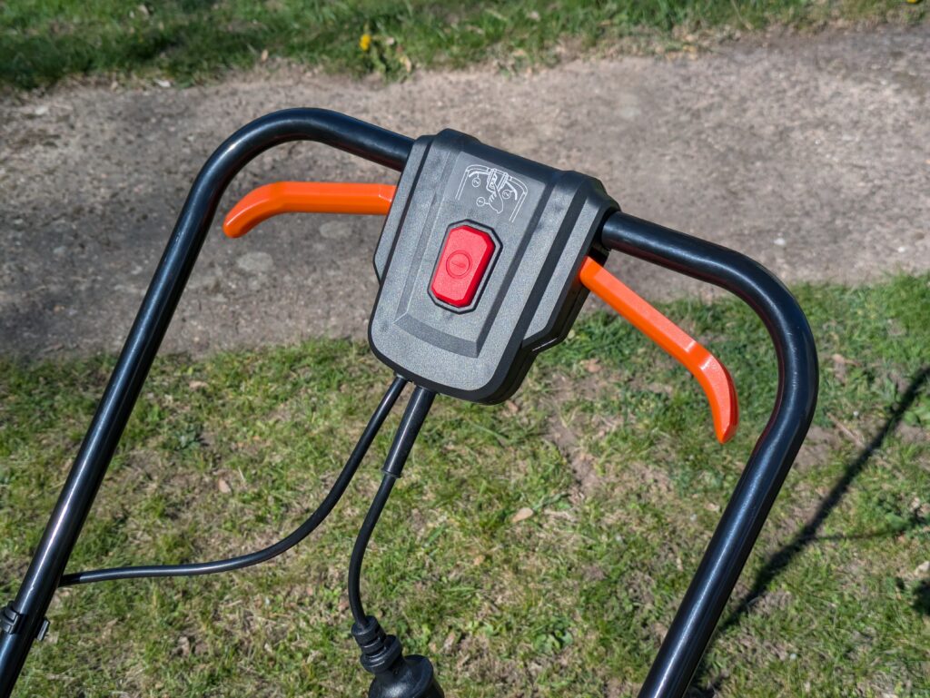 FUXTEC FX-RME33 Elektro-Rasenmäher Griff