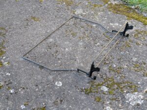 Fangkorbgestell des Spindelmäher HECHT 514 Spindelmähers