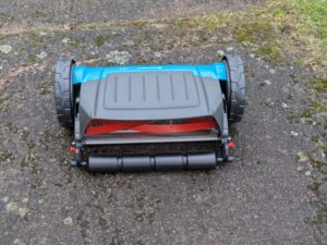 Gardena Comfort 400 C Spindelmäher von hinten