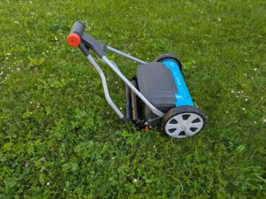 Gardena Comfort 400 C Spindelmäher zusammengeklappt (3)