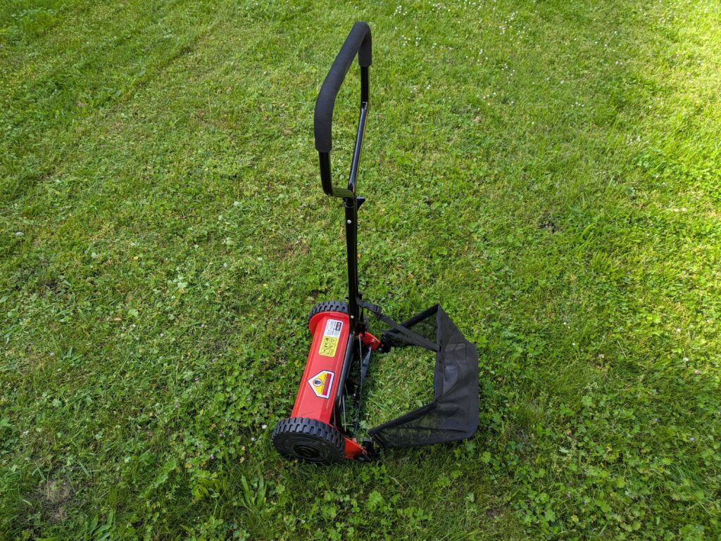 Grafner SM10901 Spindelmäher mit Gras