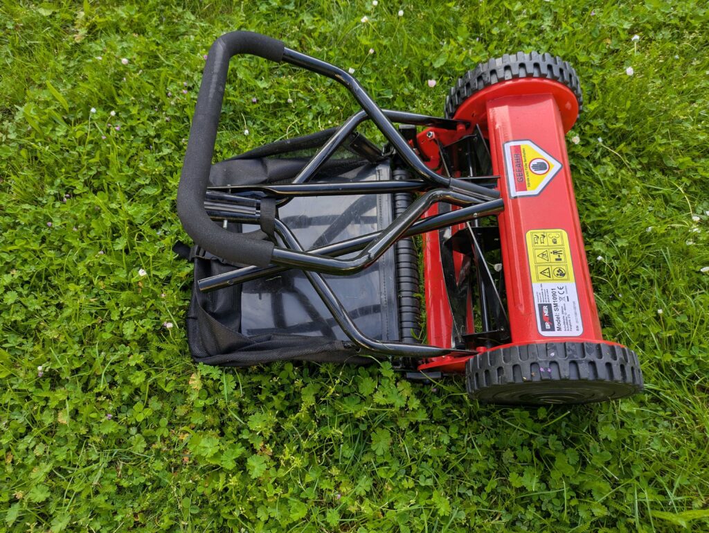 Grafner SM10901 Spindelmäher zusammengeklappt (3)