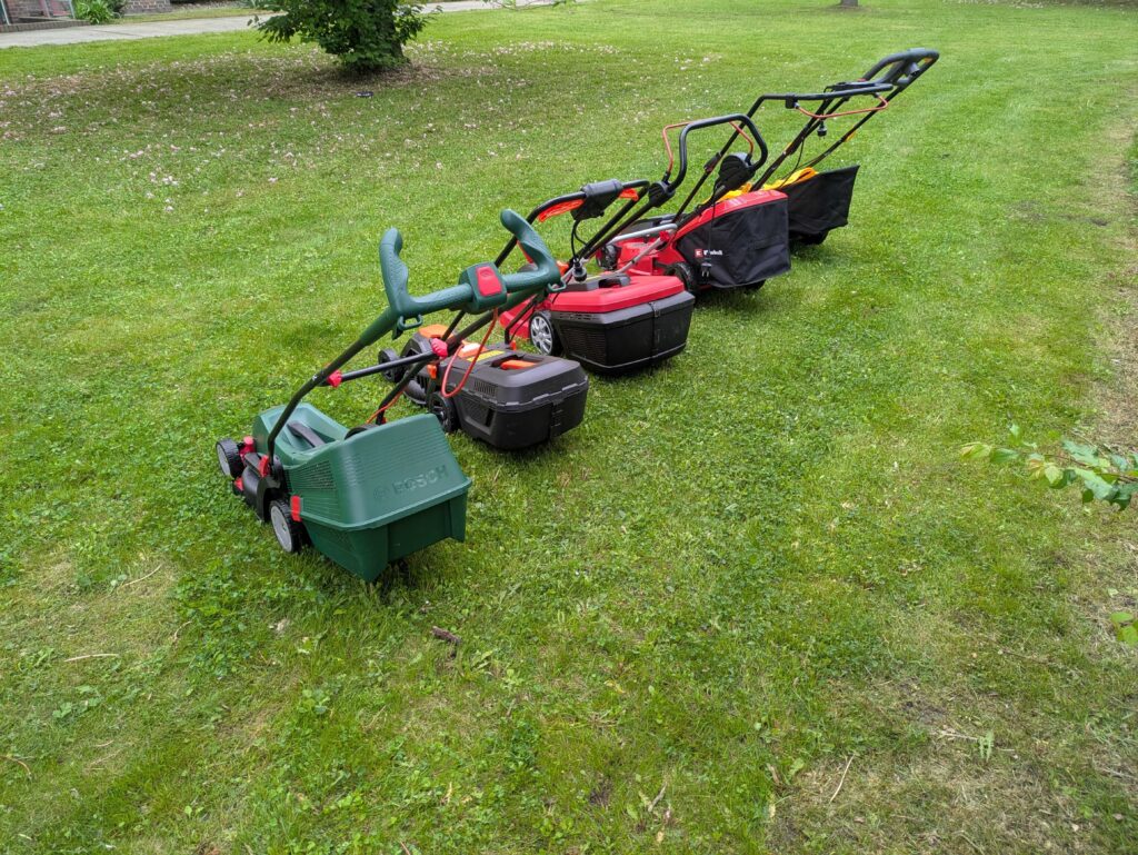 Gruppenbild Elektro Elektro-Rasenmäher (8)