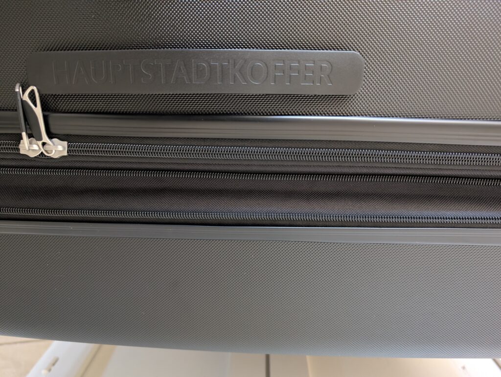 Hauptstadtkoffer Spree Koffer Dehnfalte geöffnet
