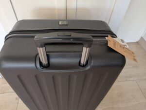 Hauptstadtkoffer Spree Koffer halb ausgezogen