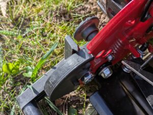 Höhe des WOLF Garten TT300S Spindelmähers
