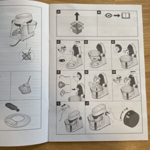 Kenwood Multi Tasker Küchenmaschine Anleitung