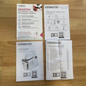 Kenwood Multi Tasker Küchenmaschine Anleitungen