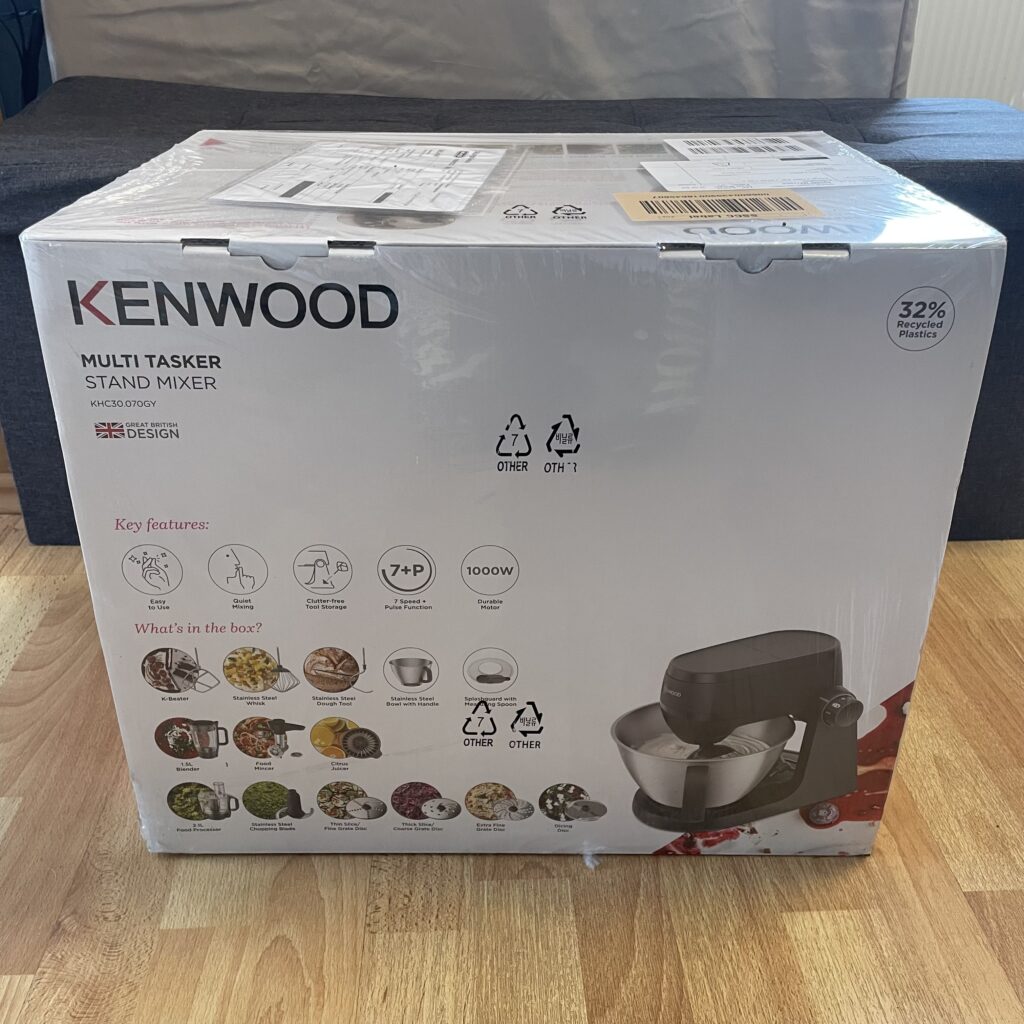 Kenwood Multi Tasker Küchenmaschine Lieferung