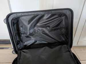 Münicase M816 Koffer Deckelfach geöffnet