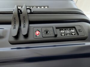 Münicase M816 Koffer TSA Schloss mit Zippern