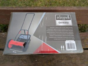 Scheppach SPM300 Spindelmäher Verpackung