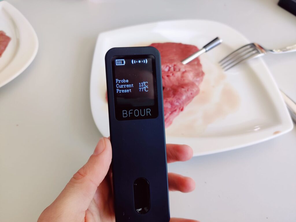 BFOUR BF-30 Pro Grillthermometer Testbeginn