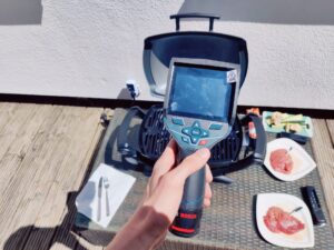 Weber Q 1400 Elektrogrill mit Wärmebildkamera im Test