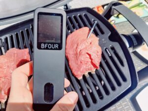 BFOUR BF-30 Pro Grillthermometer Steak im Test