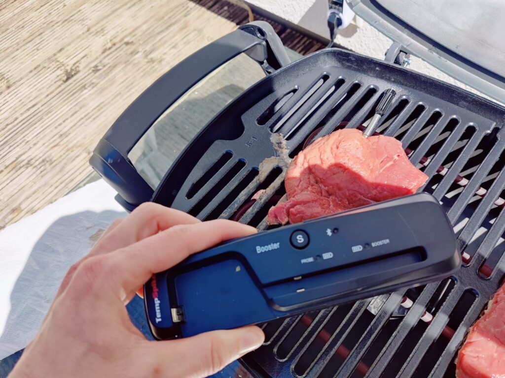 ThermoPro TP961 TempSpike Grillthermometer mit Rindersteak