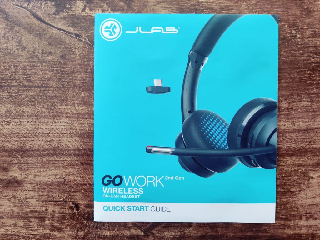 JLab Go Work 2nd Gen Headset Schnellstartanleitung