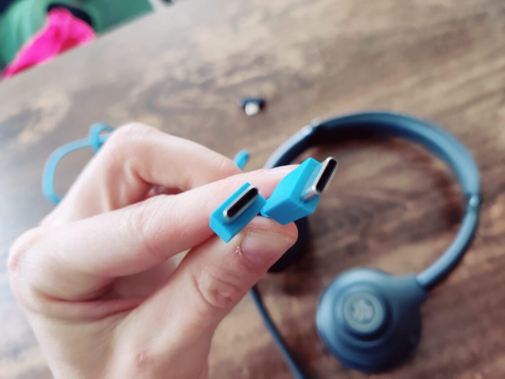 JLab Go Work 2nd Gen Headset mit USB-C-Ladekabel