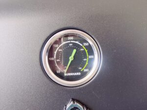 BURNHARD Big FRED Deluxe Series 4 Gasgrill Grillthermometer im Deckel