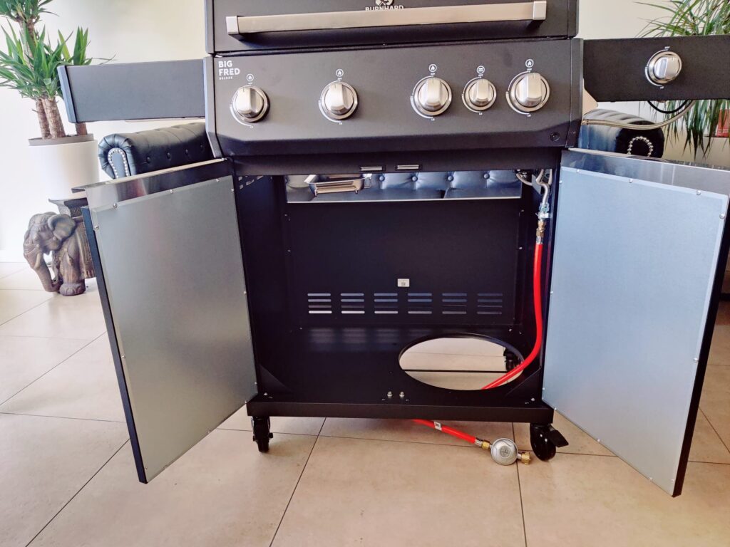 BURNHARD Big FRED Deluxe Series 4 Gasgrill Unterschrank