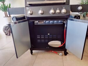 BURNHARD Big FRED Deluxe Series 4 Gasgrill Unterschrank