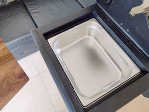 BURNHARD Big FRED Deluxe Series 4 Gasgrill GN-Food-Container