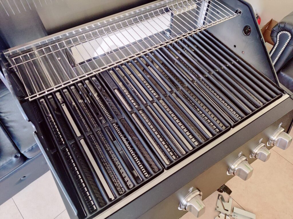BURNHARD Big FRED Deluxe Series 4 Gasgrill Gusseisen-Grillroste