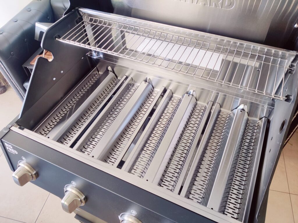 BURNHARD Big FRED Deluxe Series 4 Gasgrill Warmhalterost