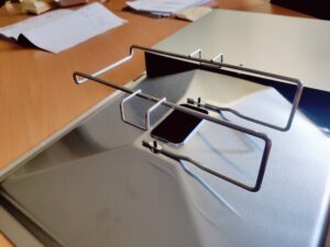 BURNHARD Big FRED Deluxe Series 4 Gasgrill Fettauffangschale Halterung