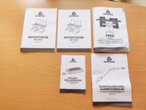 BURNHARD Big FRED Deluxe Series 4 Gasgrill Übersicht Anleitungen