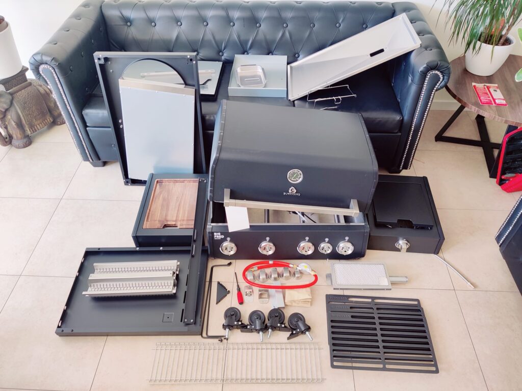 BURNHARD Big FRED Deluxe Series 4 Gasgrill Startbild
