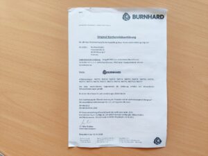 BURNHARD Big FRED Deluxe Series 4 Gasgrill Konformitätserklärung