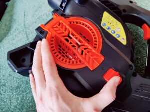 FUXTEC FX-E2LBS Laubsauger Seitenanschluss