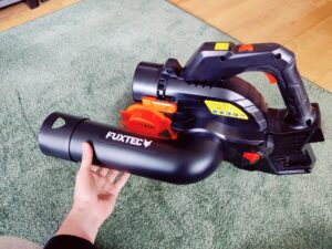 FUXTEC FX-E2LBS Laubsauger gebogenes Saugrohr