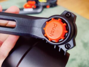 FUXTEC FX-E2LBS Laubsauger Zusatzhandgriff Arretierungsschalter