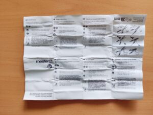 Meister WU9718000 Astschere Bedienungsanleitung ausgeklappt