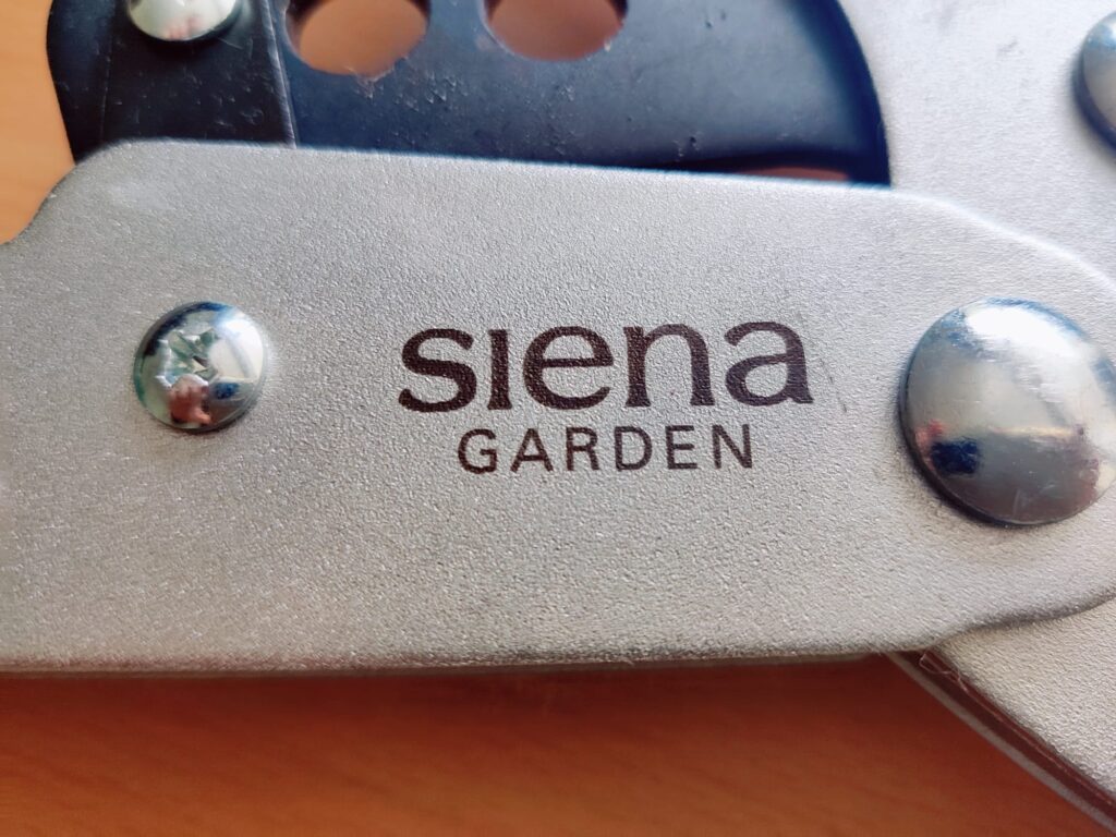 Siena Garden Pro Alu 358328 Astschere Herstelleraufdruck
