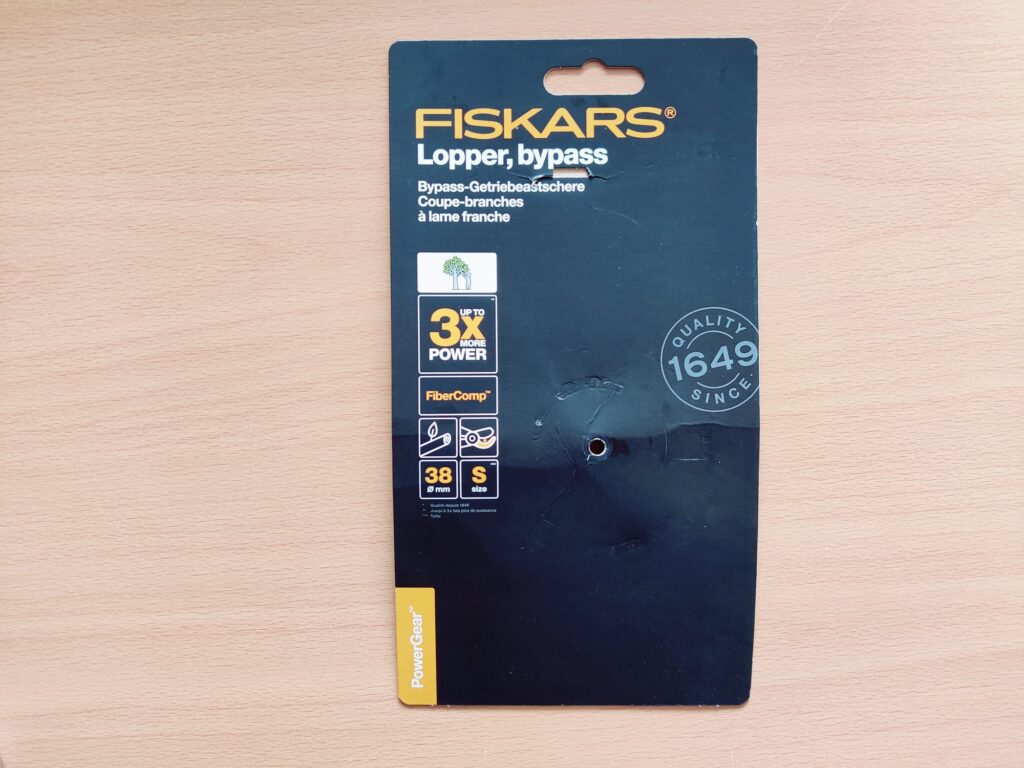 Fiskars PowerGear II L70 Astschere Produktinformationen
