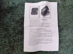 FUXTEC FX-E2LBS Laubsauger Akku Bedienungsanleitung