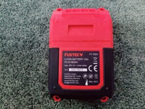 FUXTEC FX-E2LBS Laubsauger Akku Rückseite