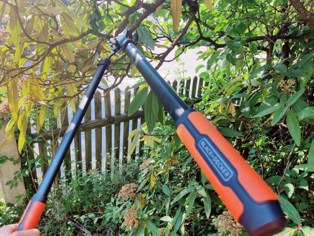 BLACK+DECKER 8711252234533 Astschere Frischholz-Test
