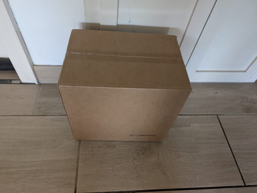 Amazon-Basics-Dampfgarer Verpackung