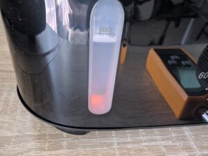 Amazon-Basics-Dampfgarer Wasserstandsanzeige und Betriebsleuchte